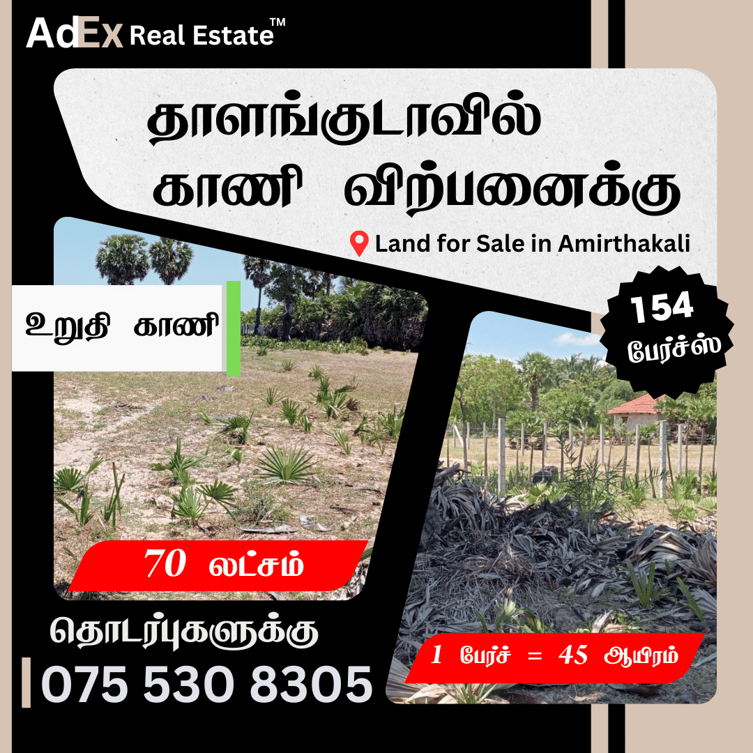 Thalankudah Land for Sale